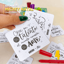 Calendário Mickey – Cenários