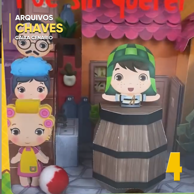 Chaves Gang Box - Digital File for Cutting