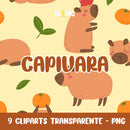Cliparts Capivara – Ilustrações