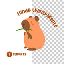 Cliparts Capivara – Personagem