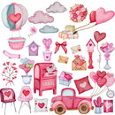 Cliparts Loves in the Air – Detalhes