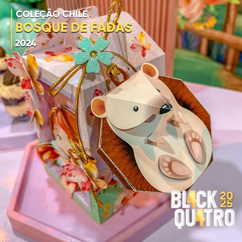 Coleção Bosque de Fadas Presencial Chile 2024 com design encantado e inspiração na magia da natureza