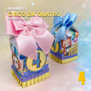 Coleção Circo da Quatro com arquivos digitais temáticos para festas e papelaria criativa