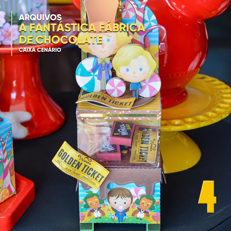 Coleção A Fantástica Fábrica de Chocolates – Modelo