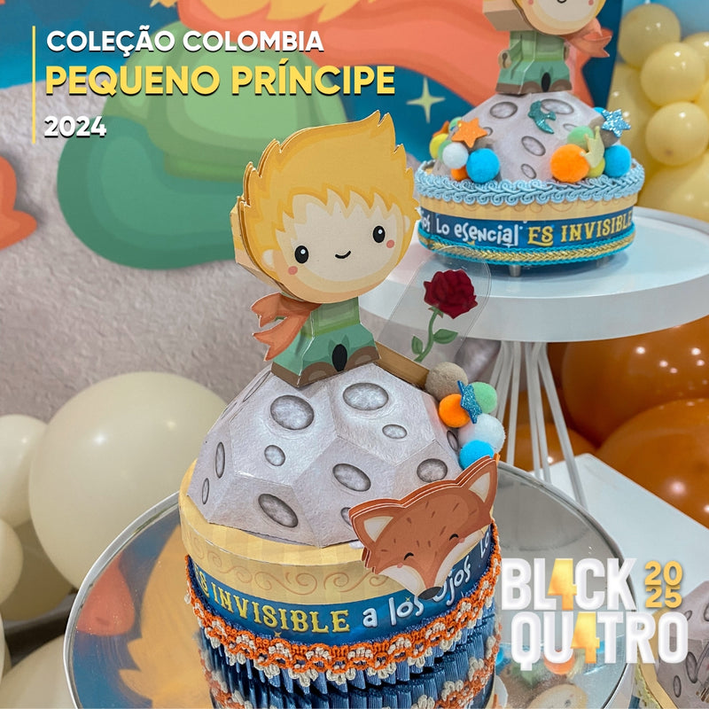 Coleção O Pequeno Príncipe Presencial Colômbia 2024 com design poético e inspirado na obra clássica de Antoine de Saint-Exupéry