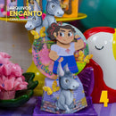 Detalhe superior da coleção Encanto Especiais mostrando o acabamento e a harmonia das cores