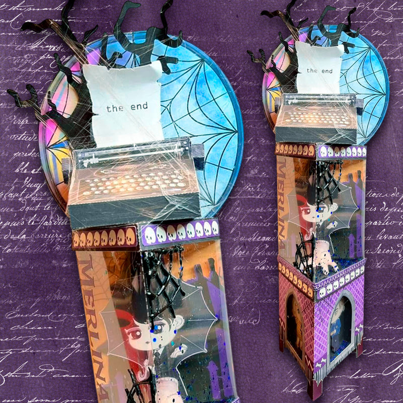 Conjunto completo del Especial Merlina ideal para talleres creativos y papelaría personalizada