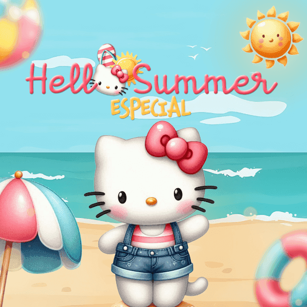 Especial - Hello Kitty Summer - Em Espanhol - Quatro Cambalhotas