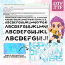 Fonte Guerreiras do K-Pop – Exemplo