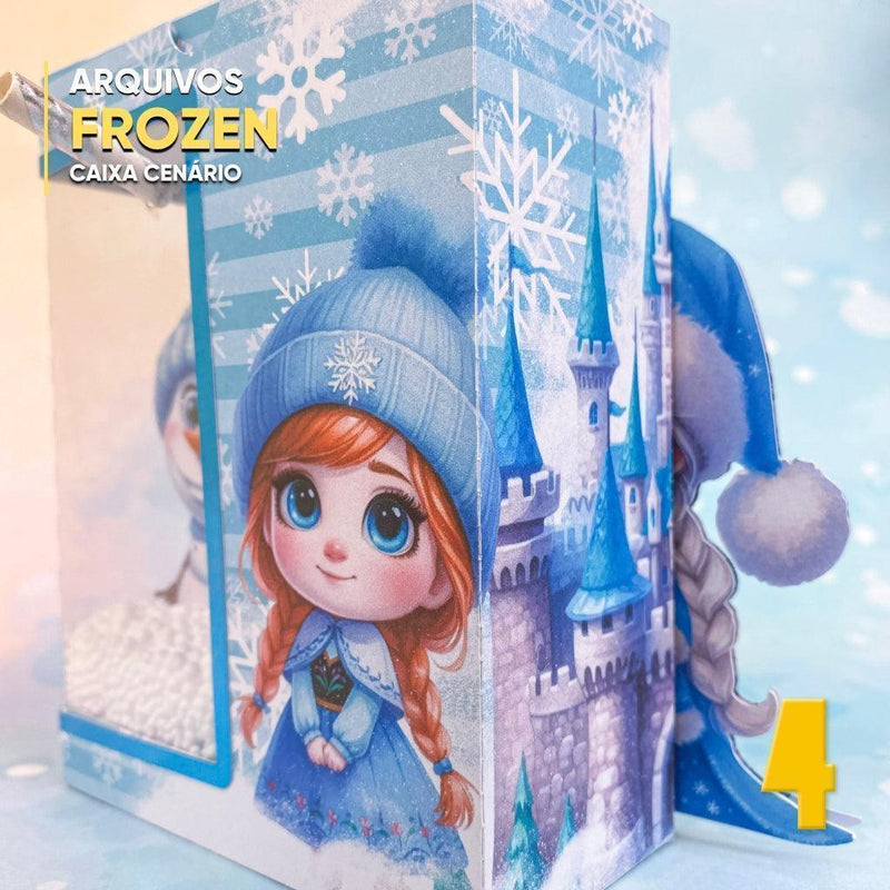 Caja de Navidad - Caja de presentación - Archivo digital para cortar