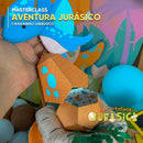 Conjunto completo de Una Aventura Jurásica ideal para talleres creativos y actividades infantiles