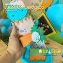 Papertoys de dinosaurios incluidos en la Inmersión Creativa Una Aventura Jurásica listos para recortar