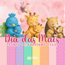 Kit Digital Animais Especial Dia das Mães – Cliparts