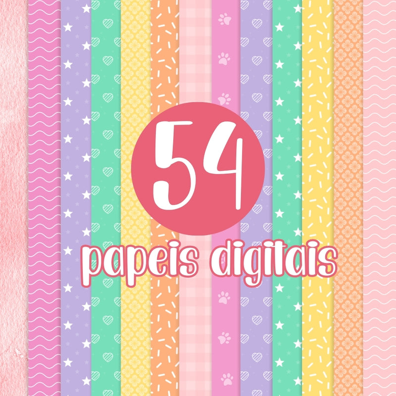 Kit Digital Animais Especial Dia das Mães – Estampas