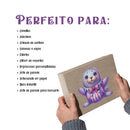 Conjunto completo do Kit Digital Circo Roxo reunindo cliparts, papéis e fontes em um pacote criativo