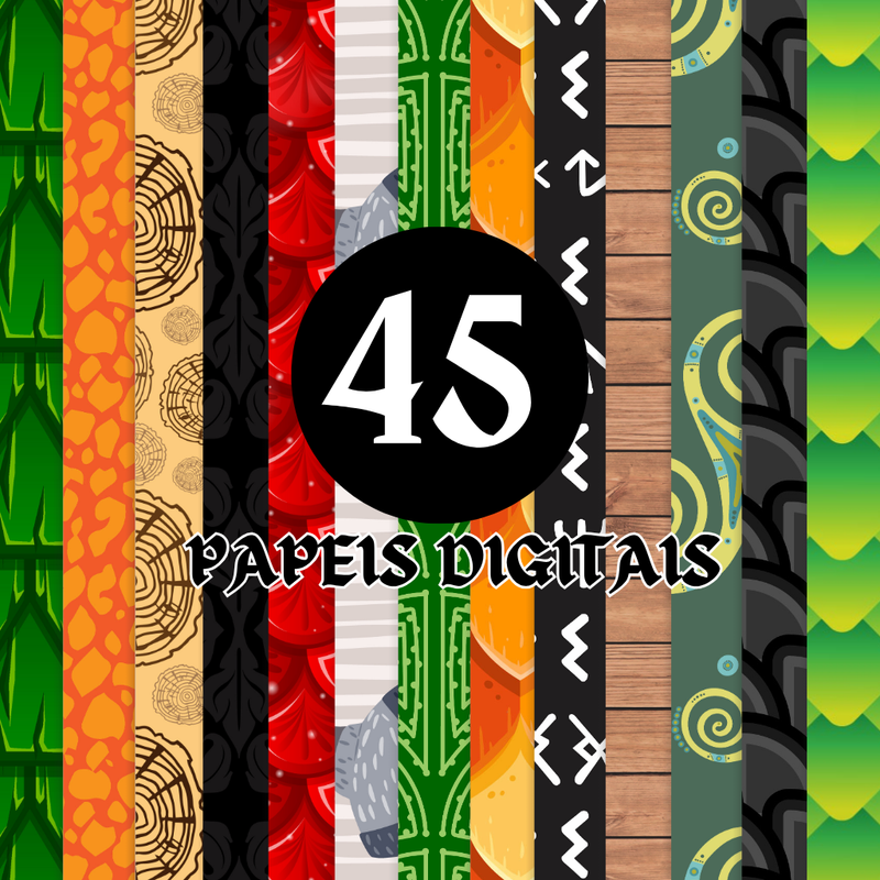 Kit Digital Como Treinar seu Dragão – Personagens