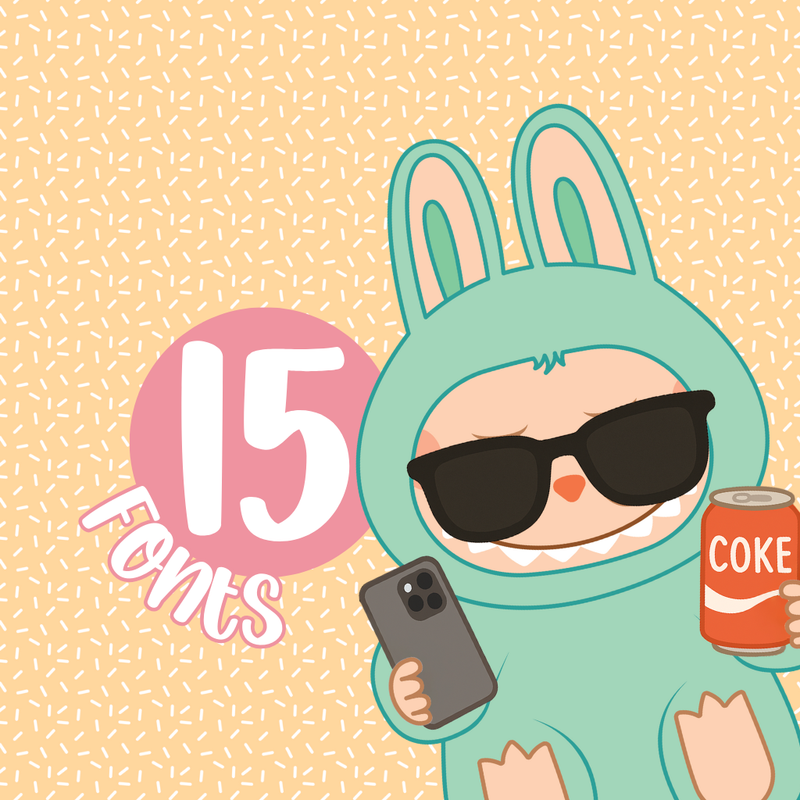 Kit Digital Labubu – Estampas
