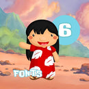 Kit Digital Lilo e Stitch – Cliparts, Papéis Digitais e Fontes - Quatro Cambalhotas