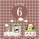 Kit Digital Locomotivas – Decoração