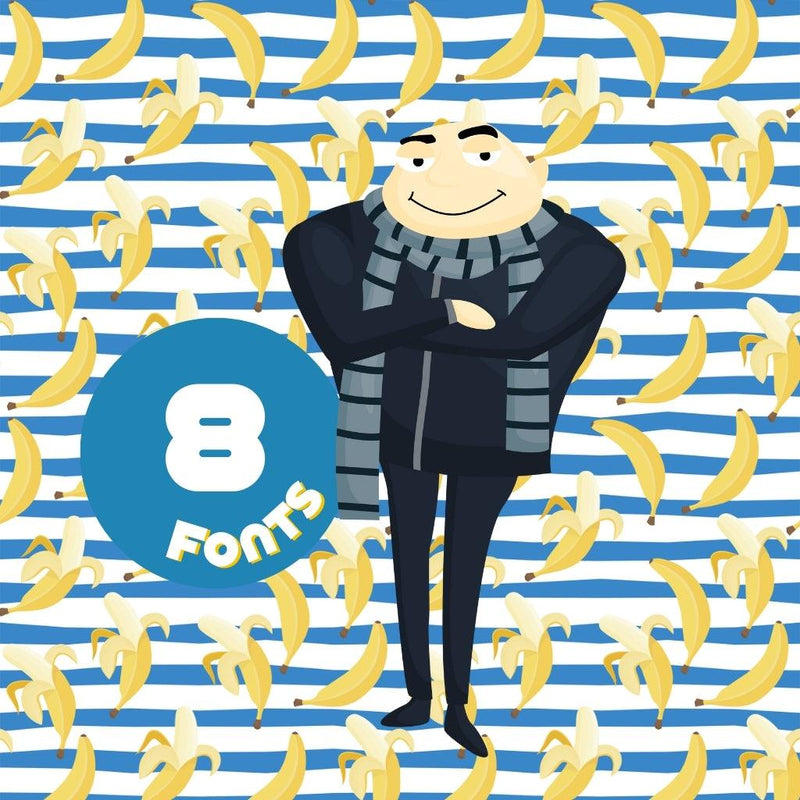 Kit Digital Meu Malvado Favorito – Estampas
