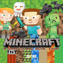 Kit Digital Minecraft – Cliparts