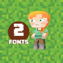 Kit Digital Minecraft – Estampas