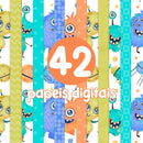 Kit Digital Monstrinhos – Personagens