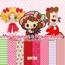 Kit Digital Moranguinho e Pequena Lulu – Cliparts