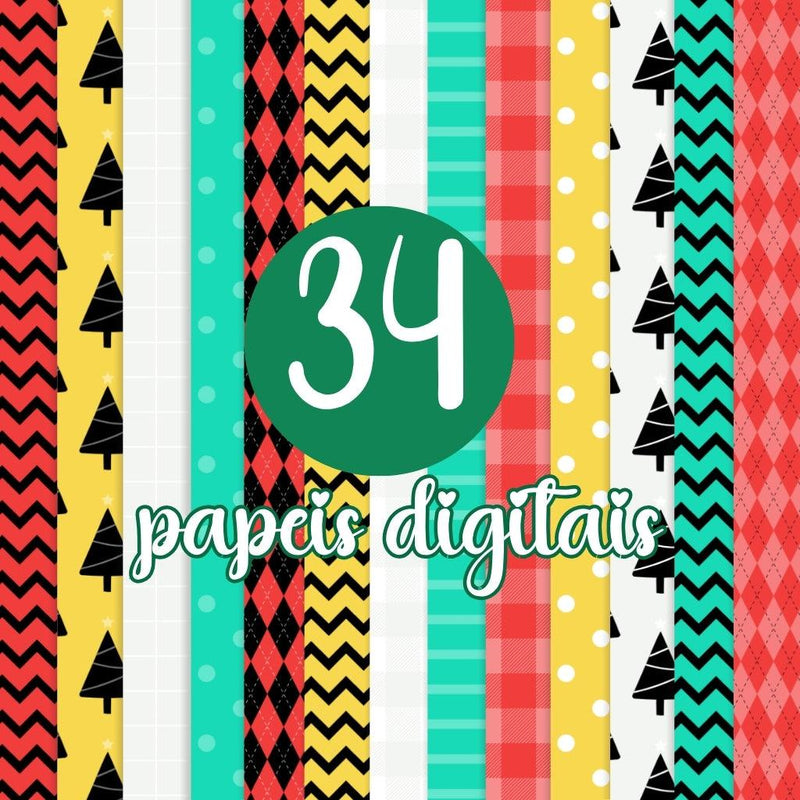 Kit Digital Natal do Snoopy – Personagens