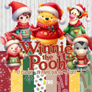 Kit Digital Natal Ursinho Pooh – Cliparts