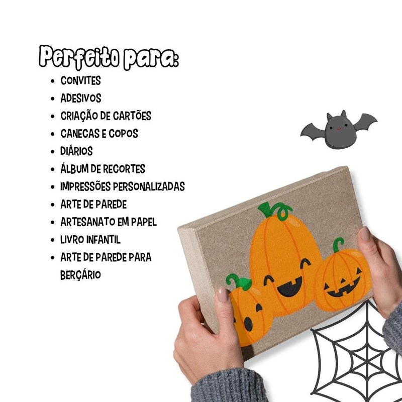 Kit Digital Estranho Mundo de Jack – Cliparts, Papéis Digitais e Fontes - Quatro Cambalhotas