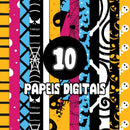 Kit Digital Estranho Mundo de Jack – Cliparts, Papéis Digitais e Fontes - Quatro Cambalhotas