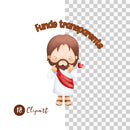 Kit Digital Santa Páscoa – Papéis Digitais