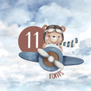 Kit Digital Ursinho Aviador – Estampas