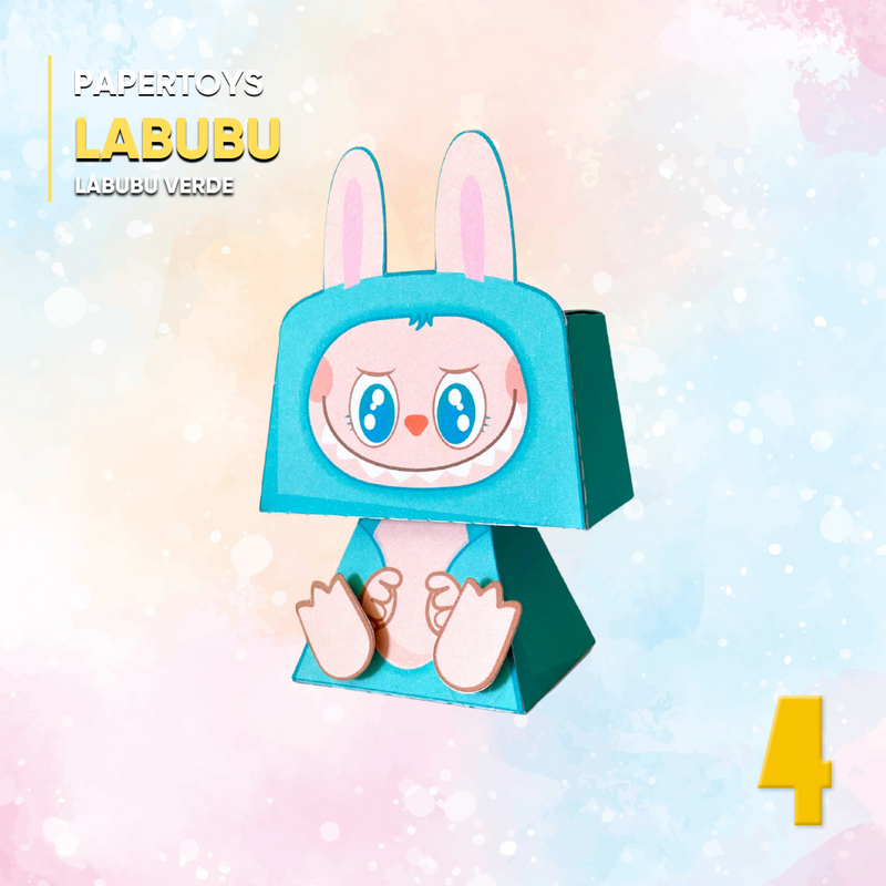 Papertoy Labubu – Digital Cutting File