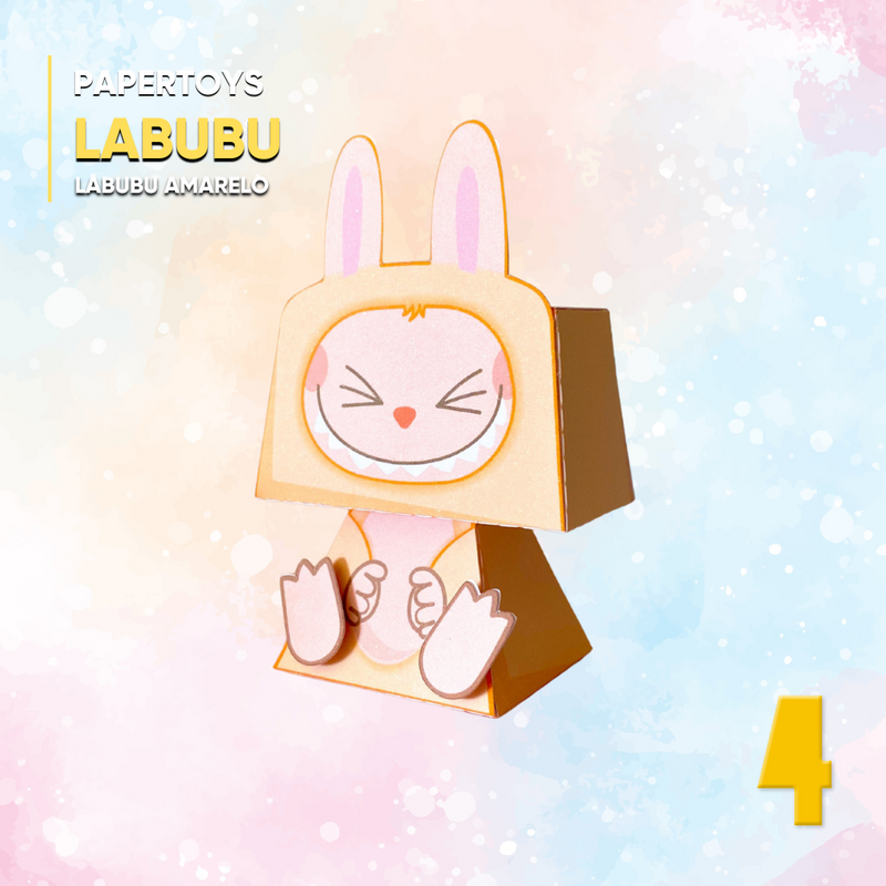 Papertoy Labubu – Digital Cutting File
