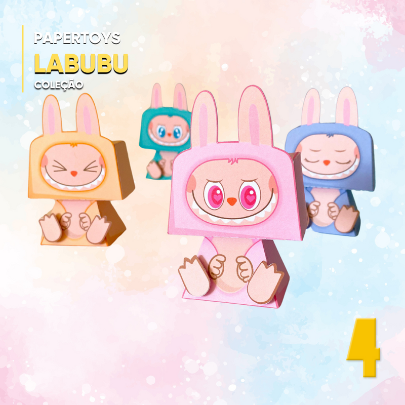 Papertoy Labubu – Digital Cutting File