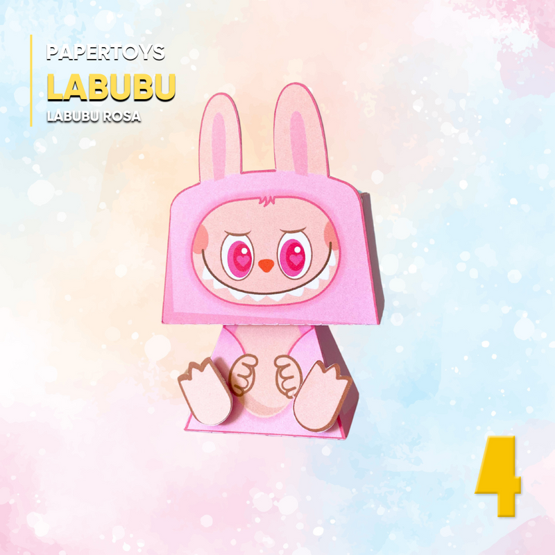 Papertoy Labubu – Digital Cutting File