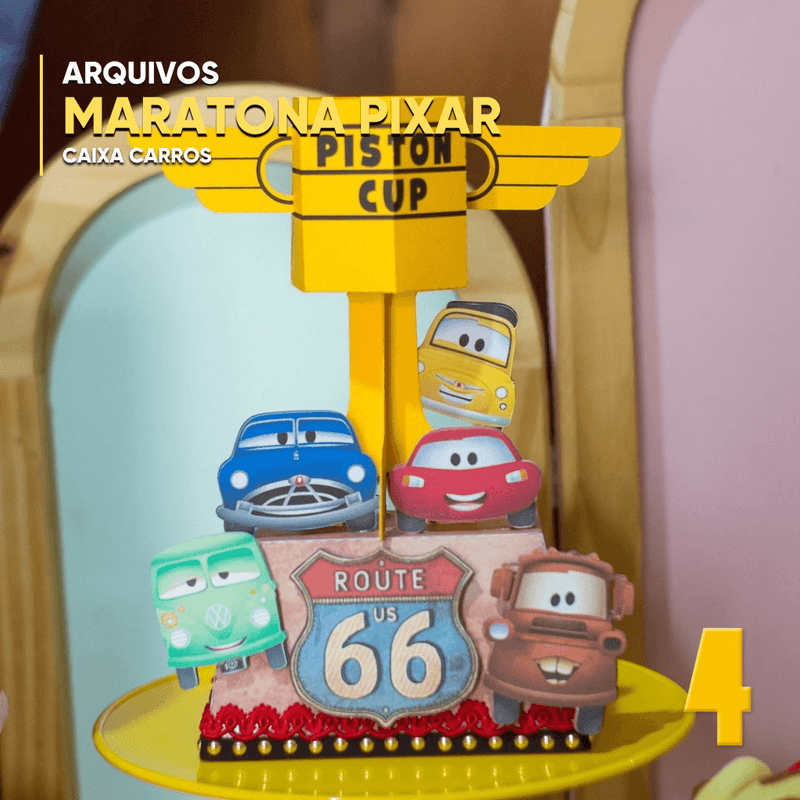 Coleção - Maratona Pixar - Quatro Cambalhotas