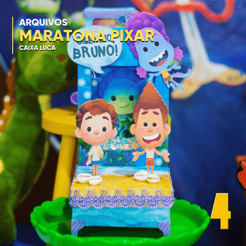 Coleção - Maratona Pixar - Quatro Cambalhotas