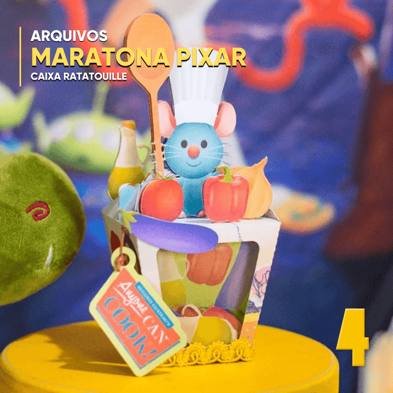 Coleção - Maratona Pixar - Quatro Cambalhotas