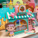 Cajas temáticas incluidas en la Masterclass Dulce Imaginación con detalles dulces y decorativos