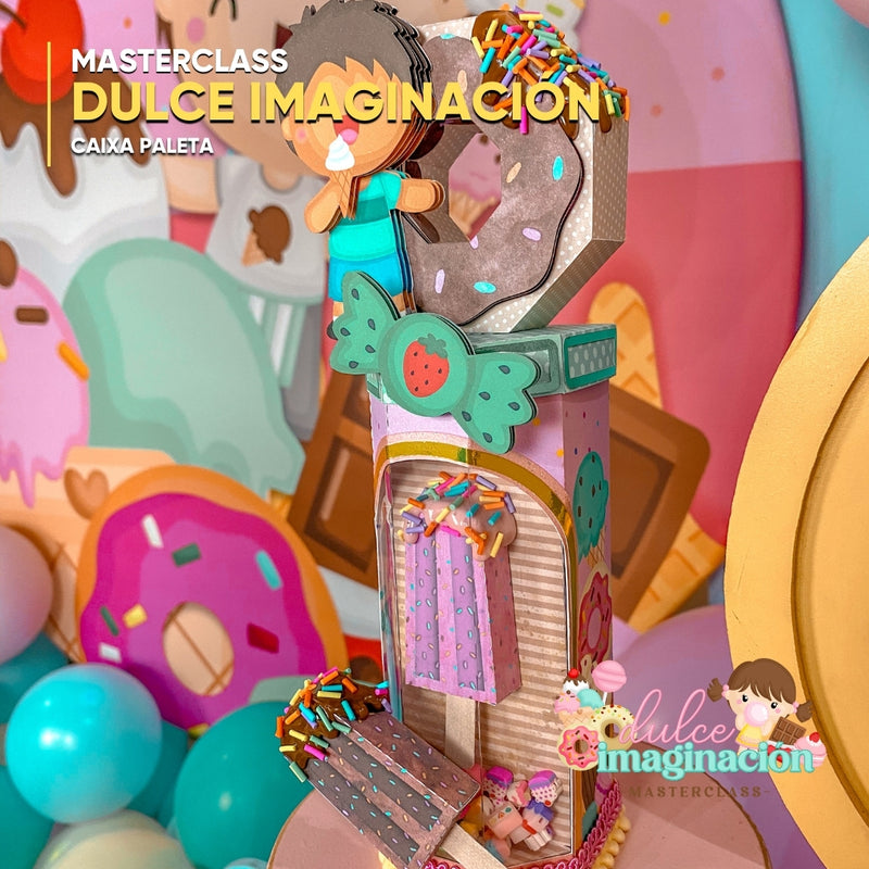 Materiales digitales, patrones y fondos incluidos en la Masterclass Dulce Imaginación