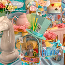 Conjunto completo de la Masterclass Alicia en el País de las Maravillas ideal para talleres creativos y decoración temática