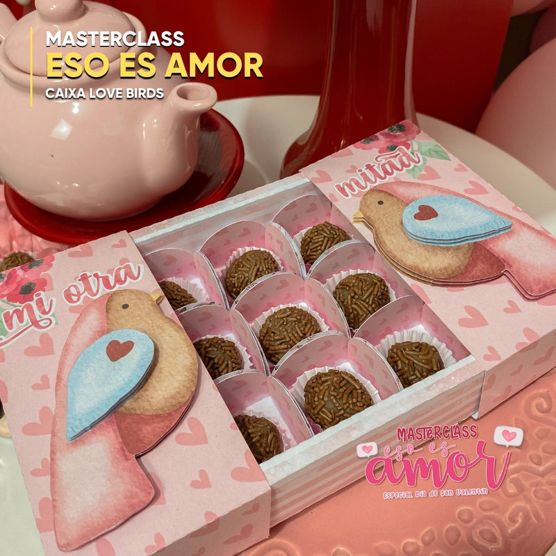 Materiales digitales exclusivos de la Masterclass Esto es Amor con patrones y fondos temáticos