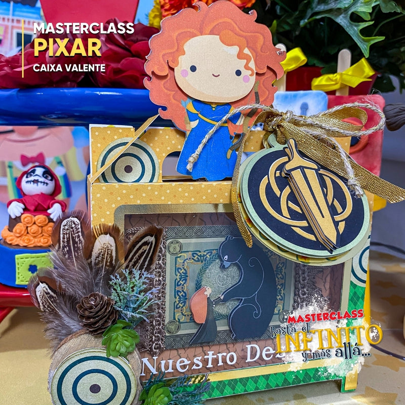 Actividades creativas de la Masterclass Pixar diseñadas para estimular la imaginación y el arte en papel