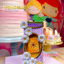 Detalle superior de los proyectos de la Masterclass Princesas 3 mostrando acabados elegantes y decoraciones brillantes