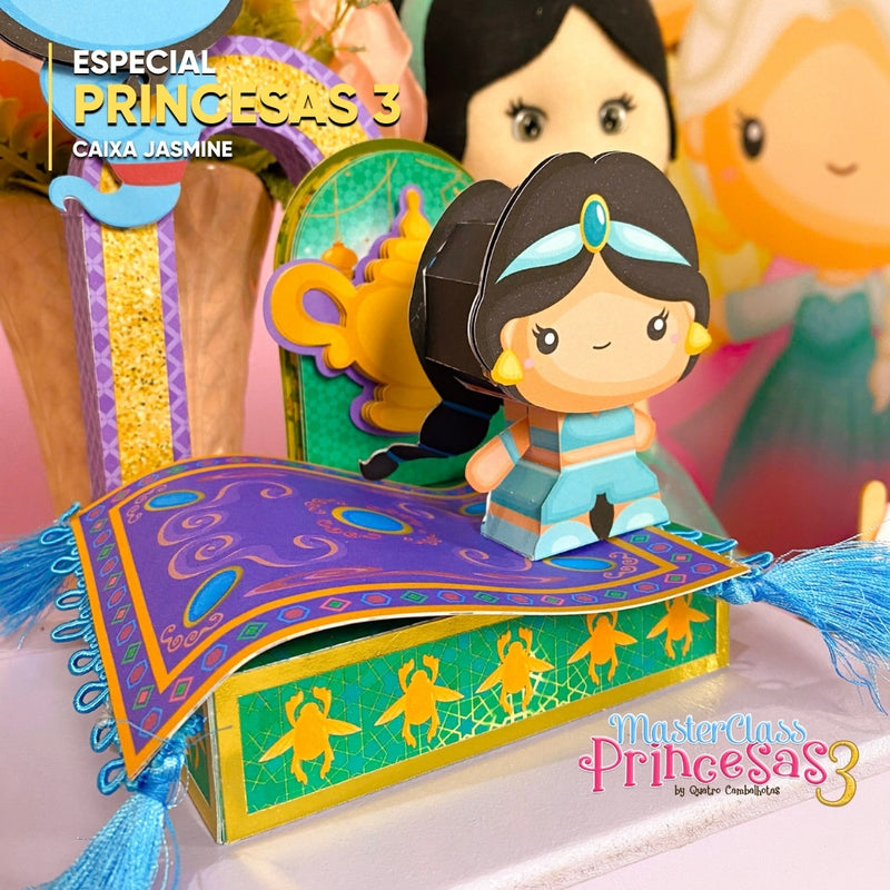 Materiales digitales y patrones incluidos en la Masterclass Princesas 3 para personalización creativa