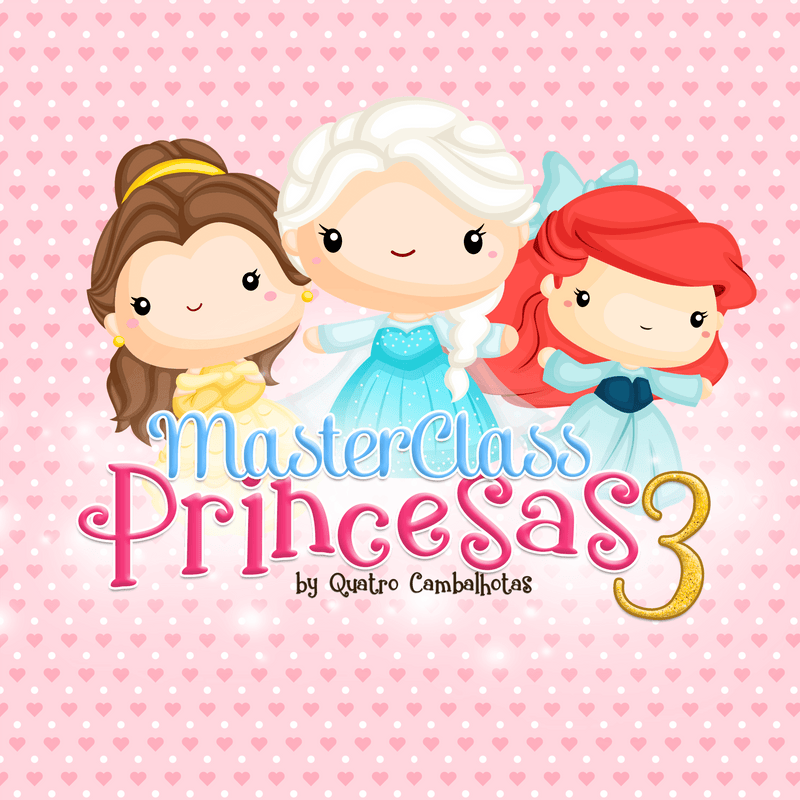 Masterclass Princesas 3 con diseños encantadores y archivos digitales inspirados en el mundo de los cuentos de hadas