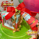 Detalle frontal de la Masterclass Una Dulce Navidad mostrando recortes precisos y temática festiva